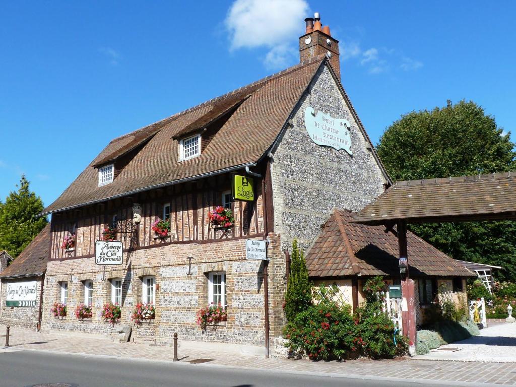 Hotel Auberge Du Clos Normand Martin-Église Exterior foto
