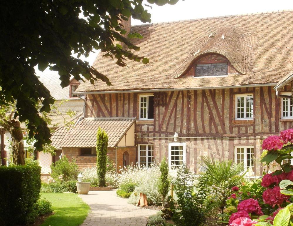 Hotel Auberge Du Clos Normand Martin-Église Exterior foto